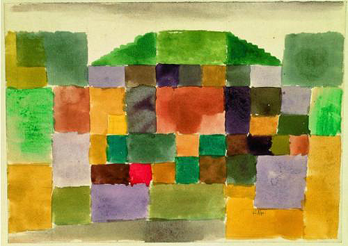 Dunenlandschaft painting - Paul Klee Dunenlandschaft art painting